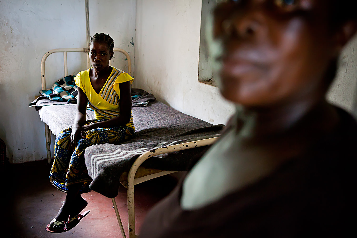Clinic for pregnant women in Zambia