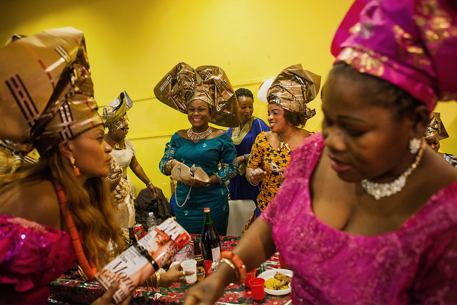 Nigerian Party in Italy