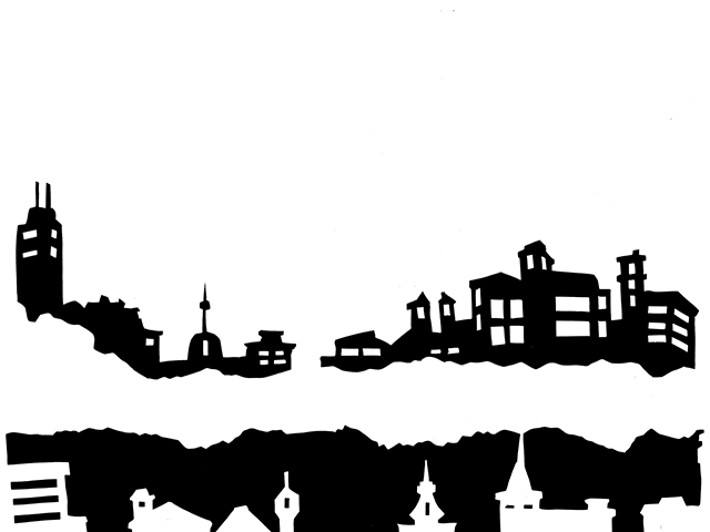 The original Mahagonny landscape provided by Chelsea Warren.