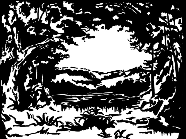 The original Sleeping Beauty lake scene provided by Chelsea Warren.