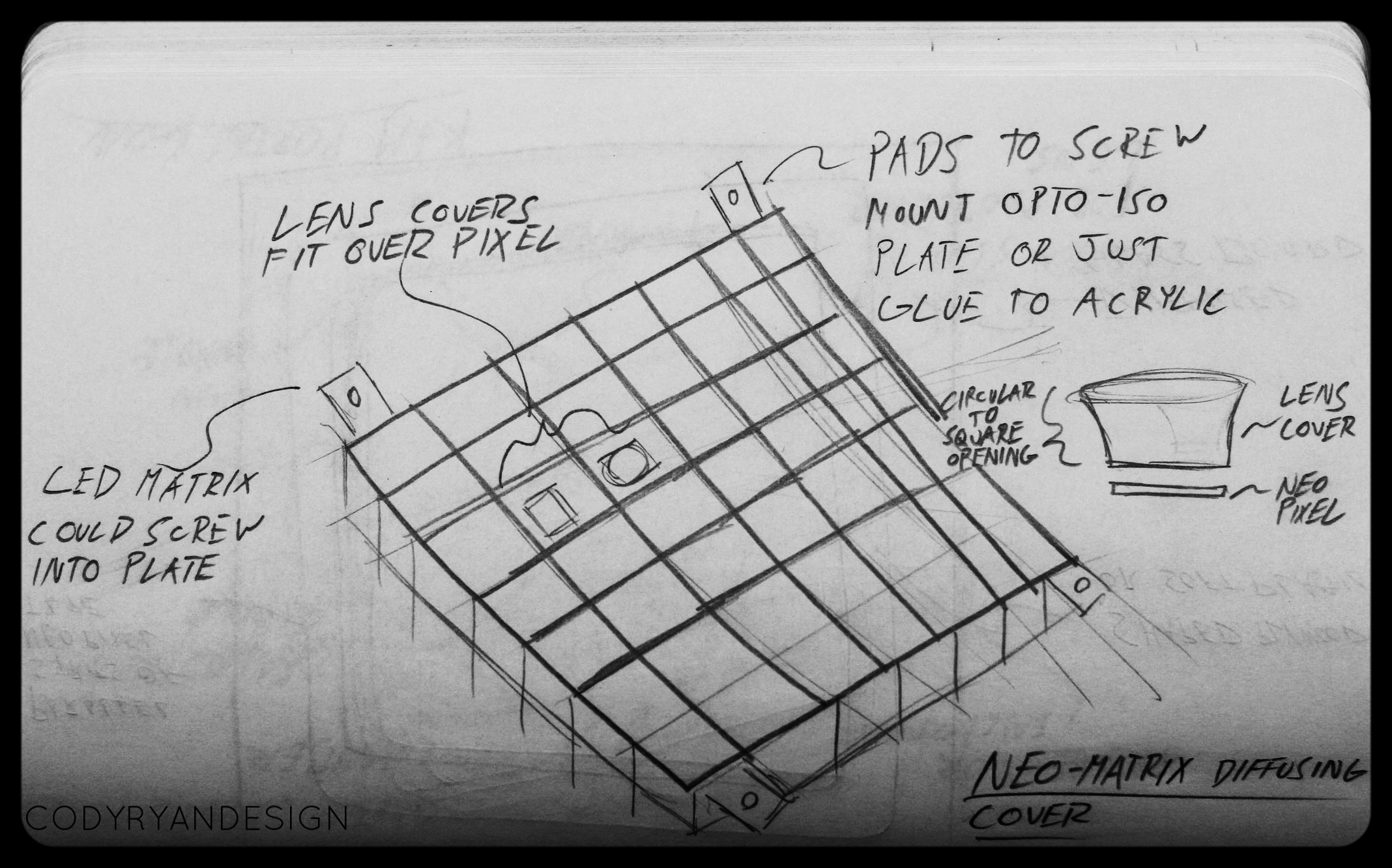 NEO-MATRIX DIFFUSING COVER