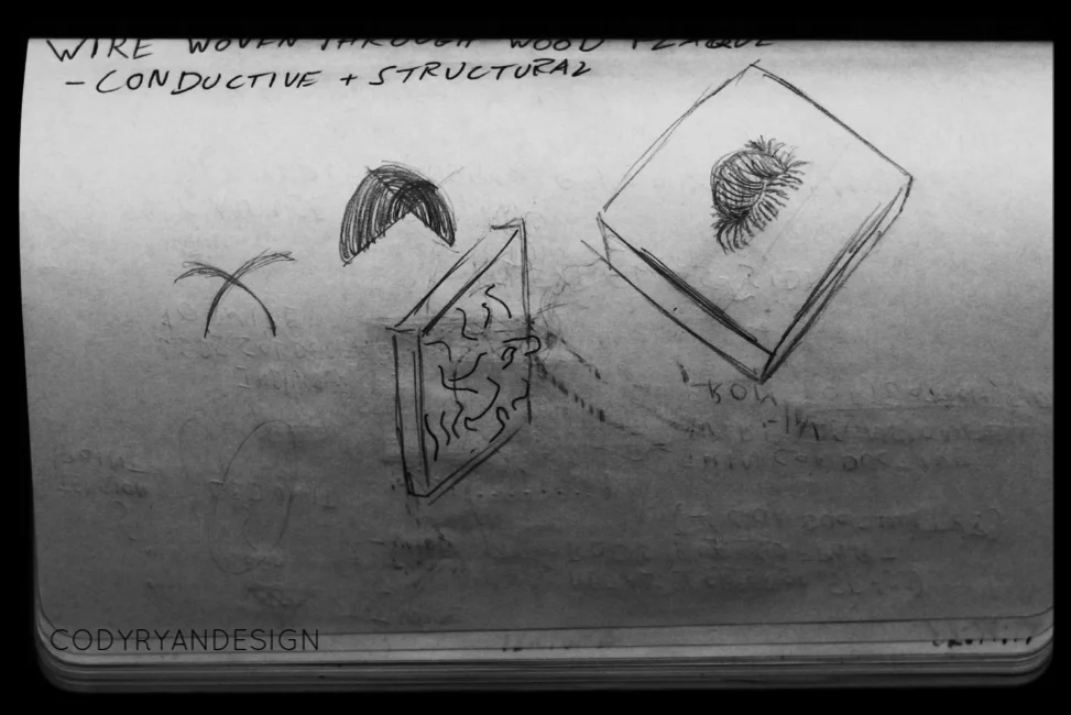 CONDUCTIVE WIRE SCULPTURE