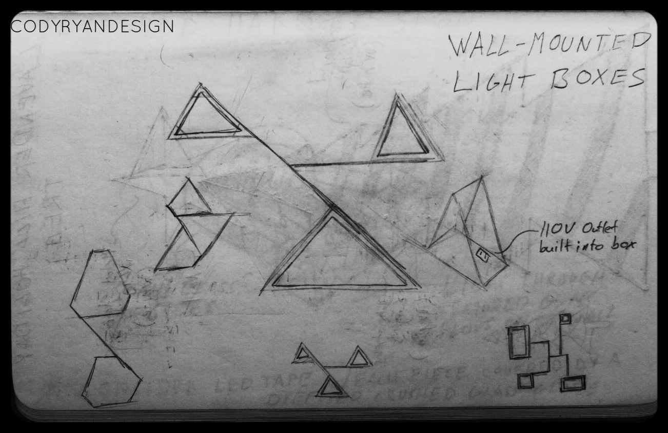 WALL-MOUNTED LIGHT BOXES