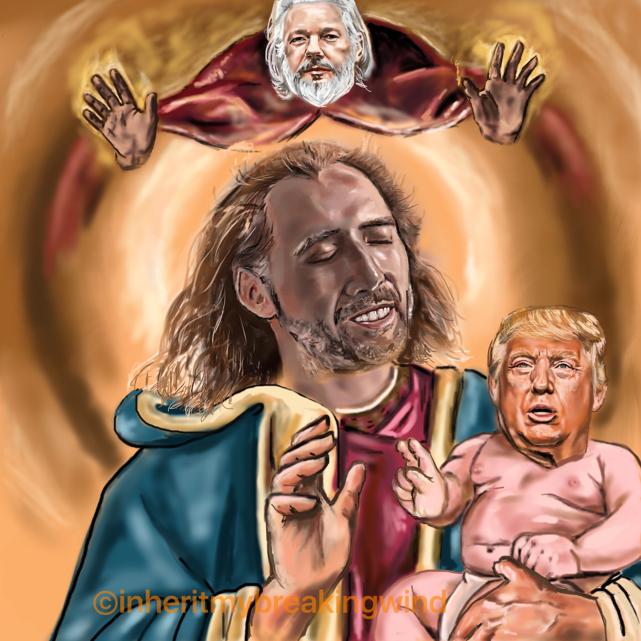 Faith (suspension of critical thinking skills) through the eyes of a cheeto dusted manic