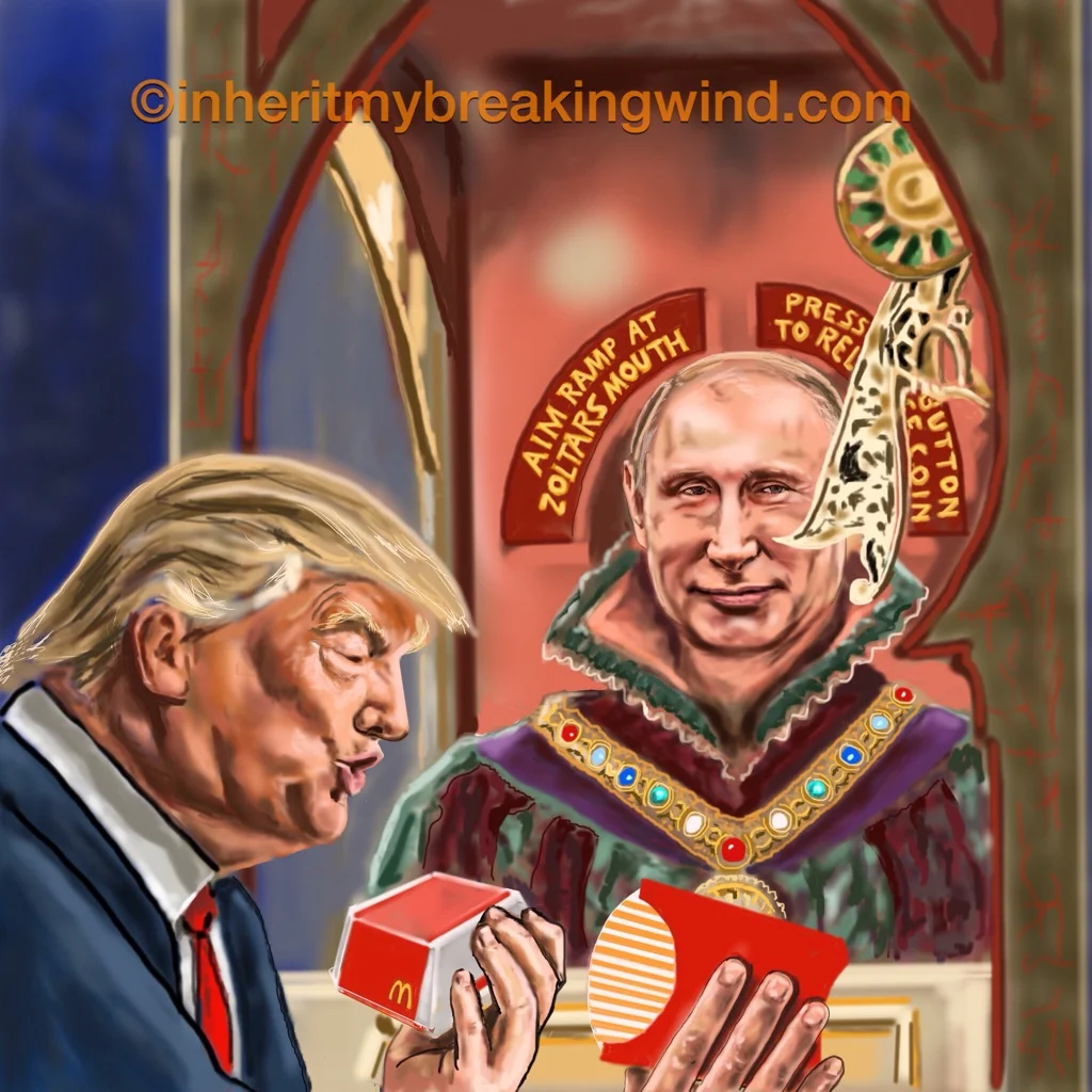 "I wish my Big Mac was warm, bigly"