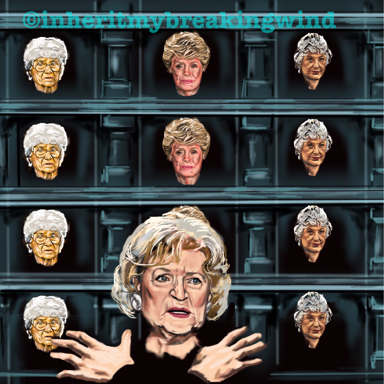 A golden girl has no name