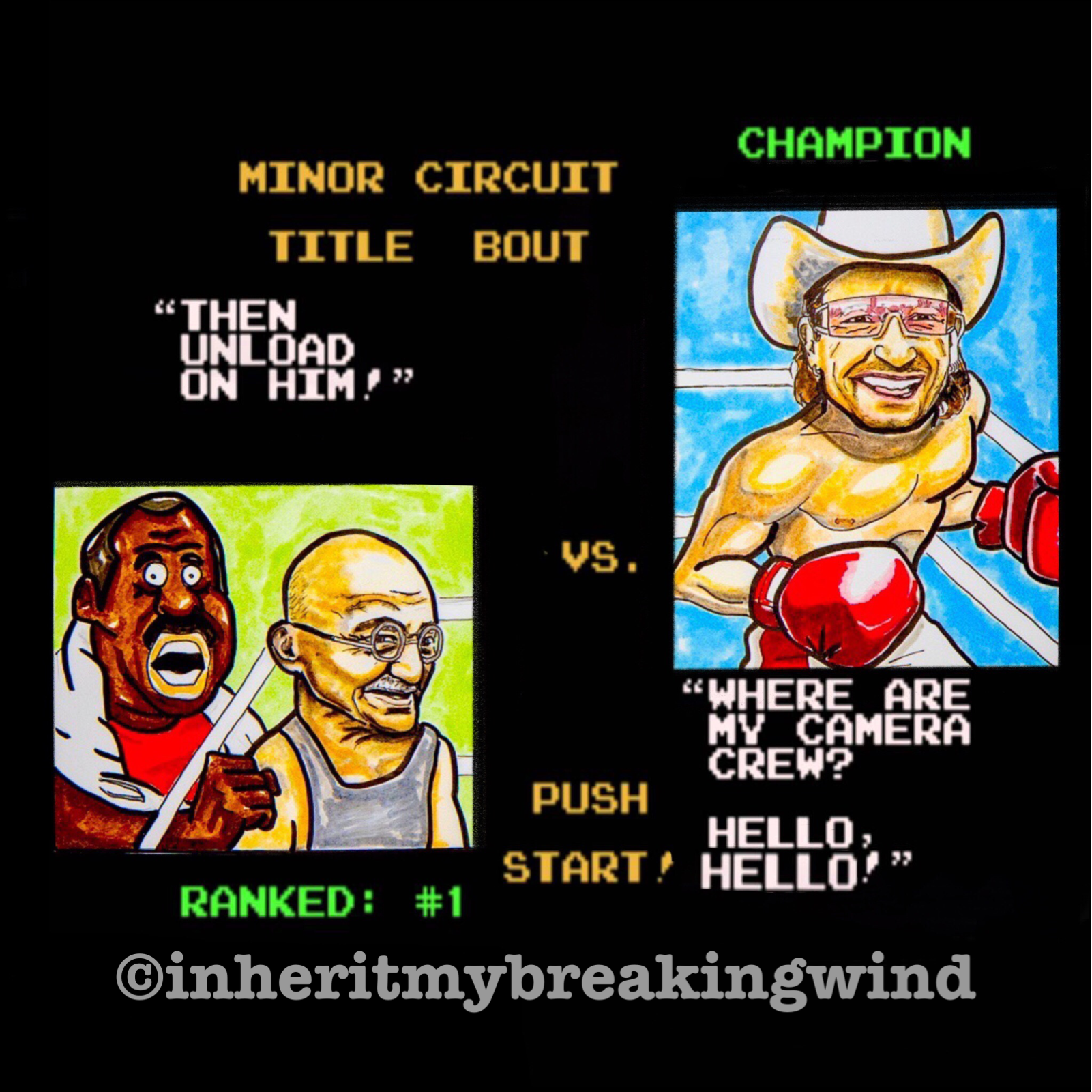 Kouric-measuring contest 