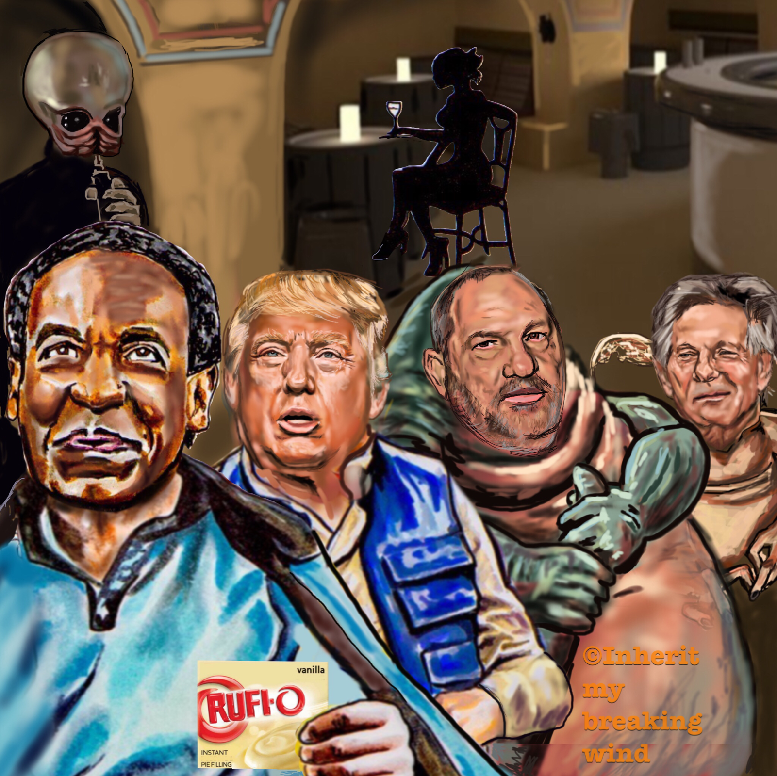 Hollywood....you will never find a more wretched hive of scum and villainy 