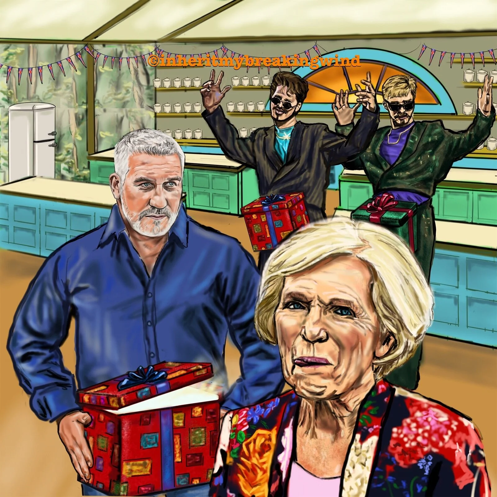 Baking up surprises for the final 