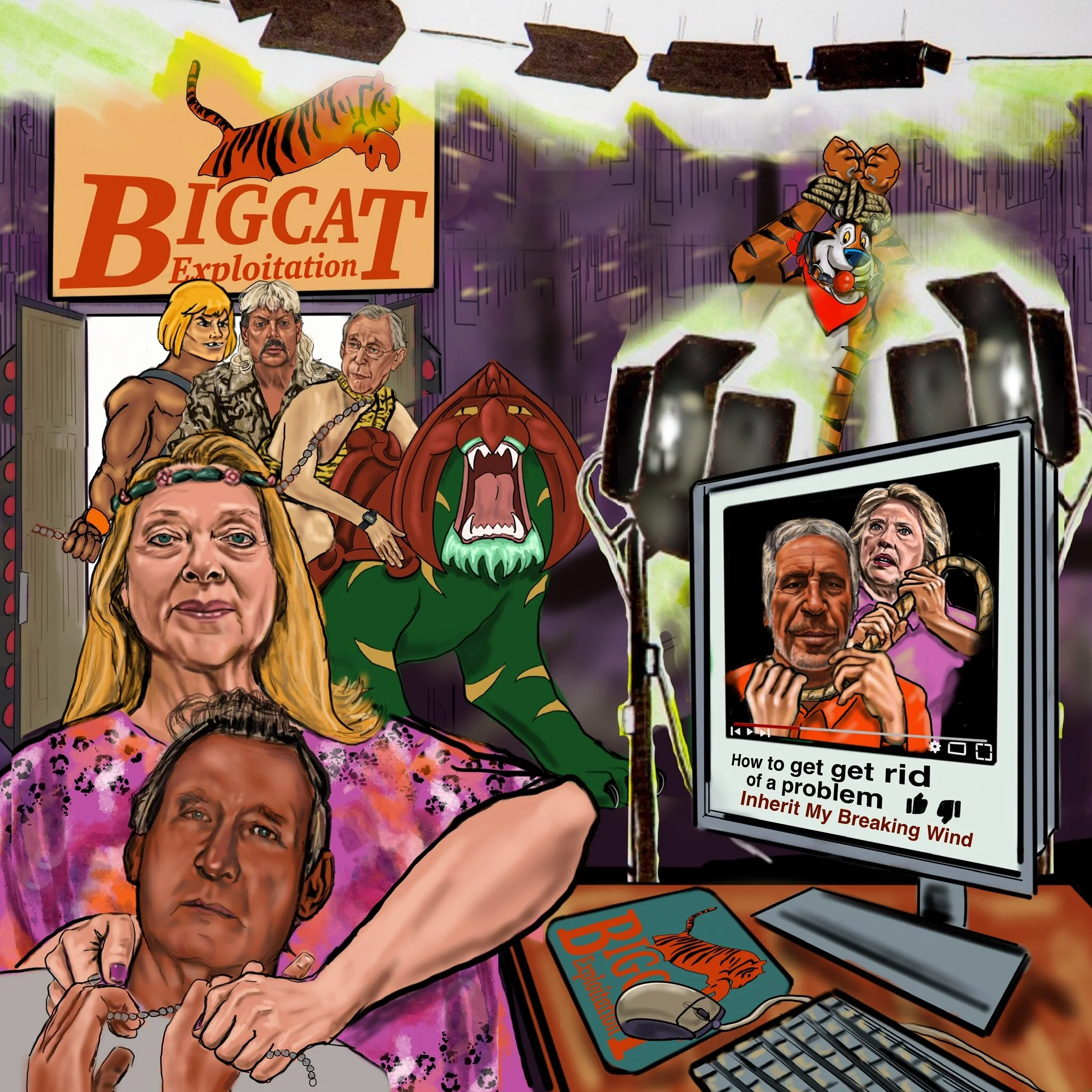 “This is what I do right here, drive around and listen to myself singing”