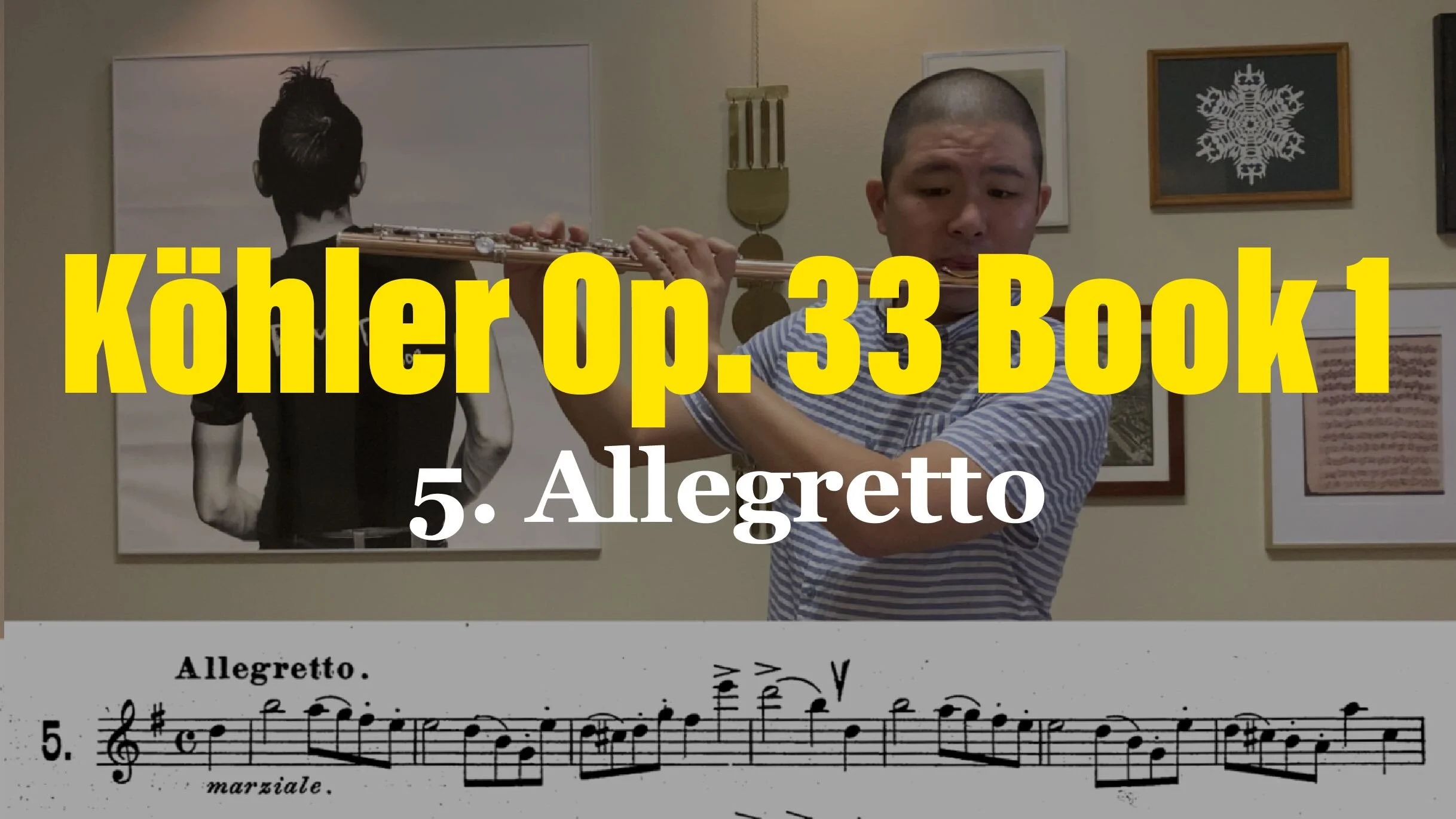 Etude #5 - Allegretto in G Major - Köhler Op 33 Book 1