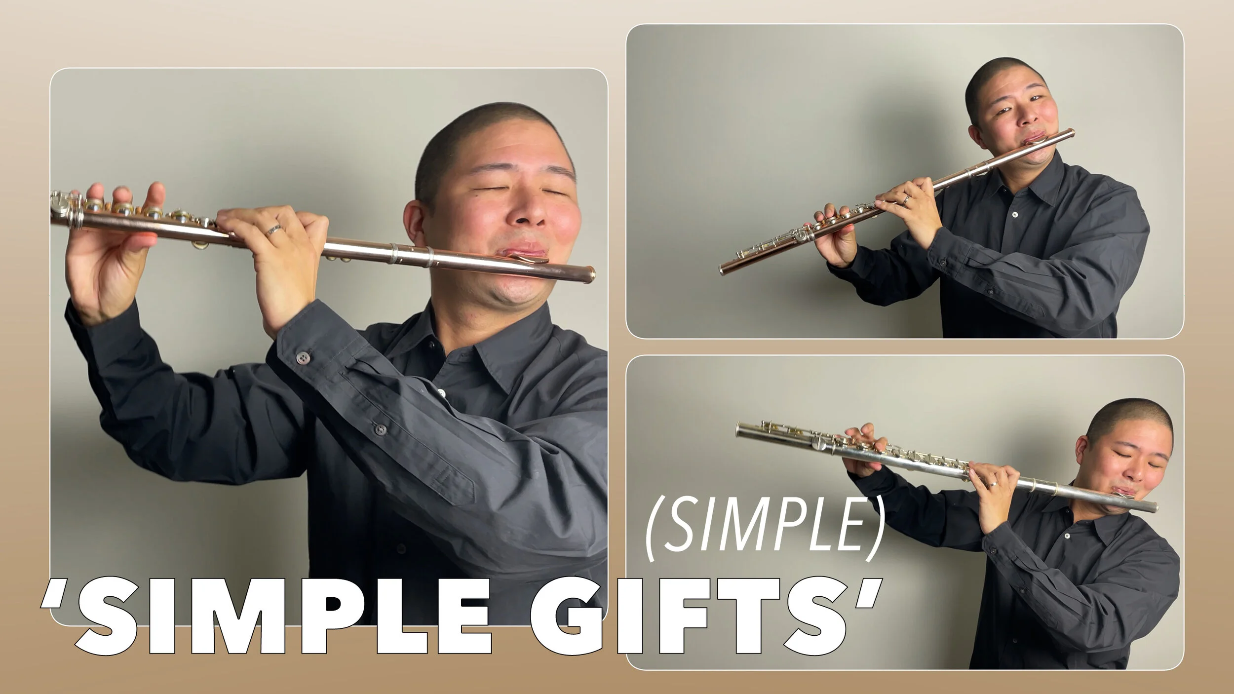 A Simple "Simple Gifts" for Flute Quartet