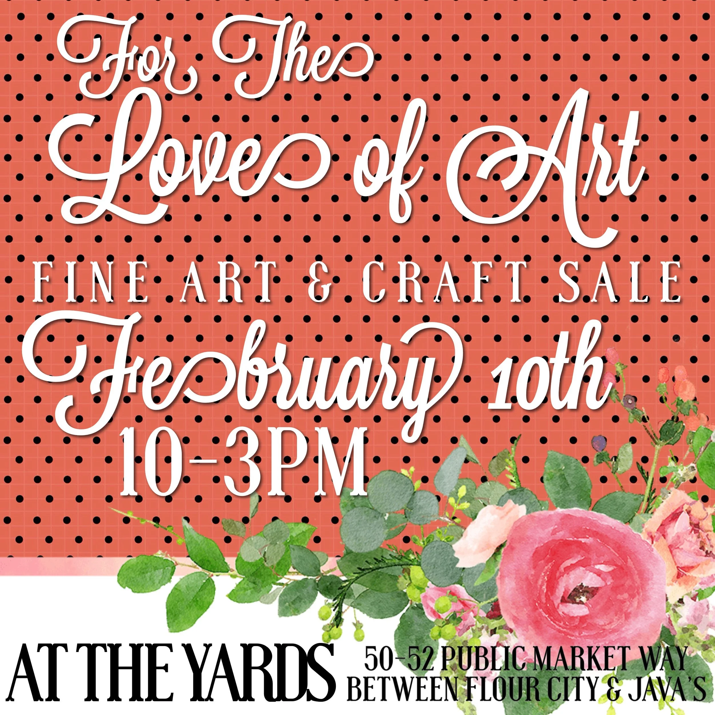 For The Love of Art- Fine Art & Craft Sale