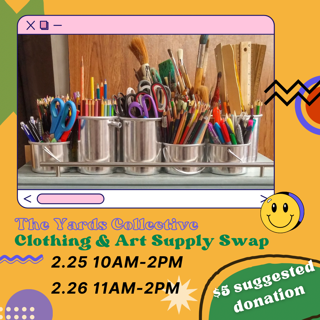 Clothing &amp; Art Supply Swap