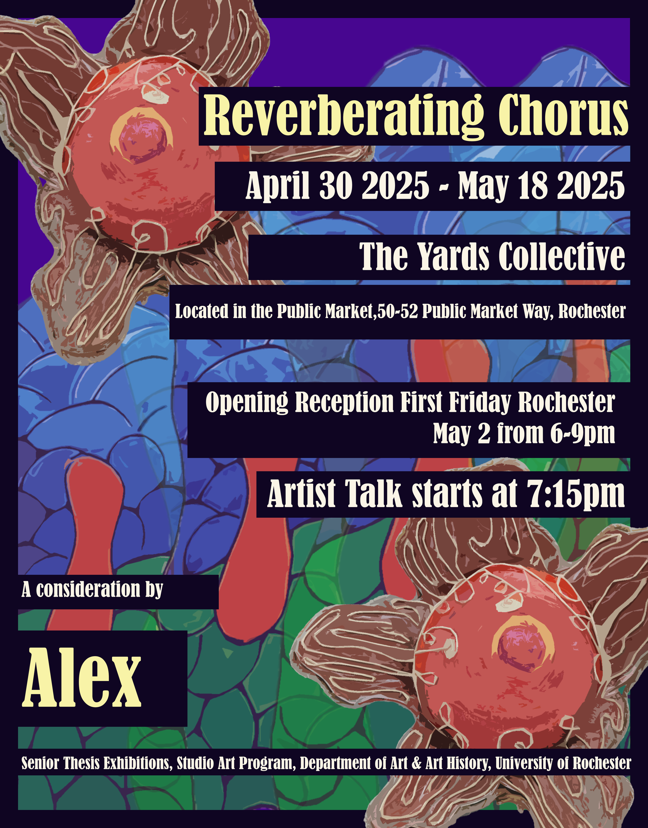 University of Rochester Senior Studio and Seminar Class Exhibition