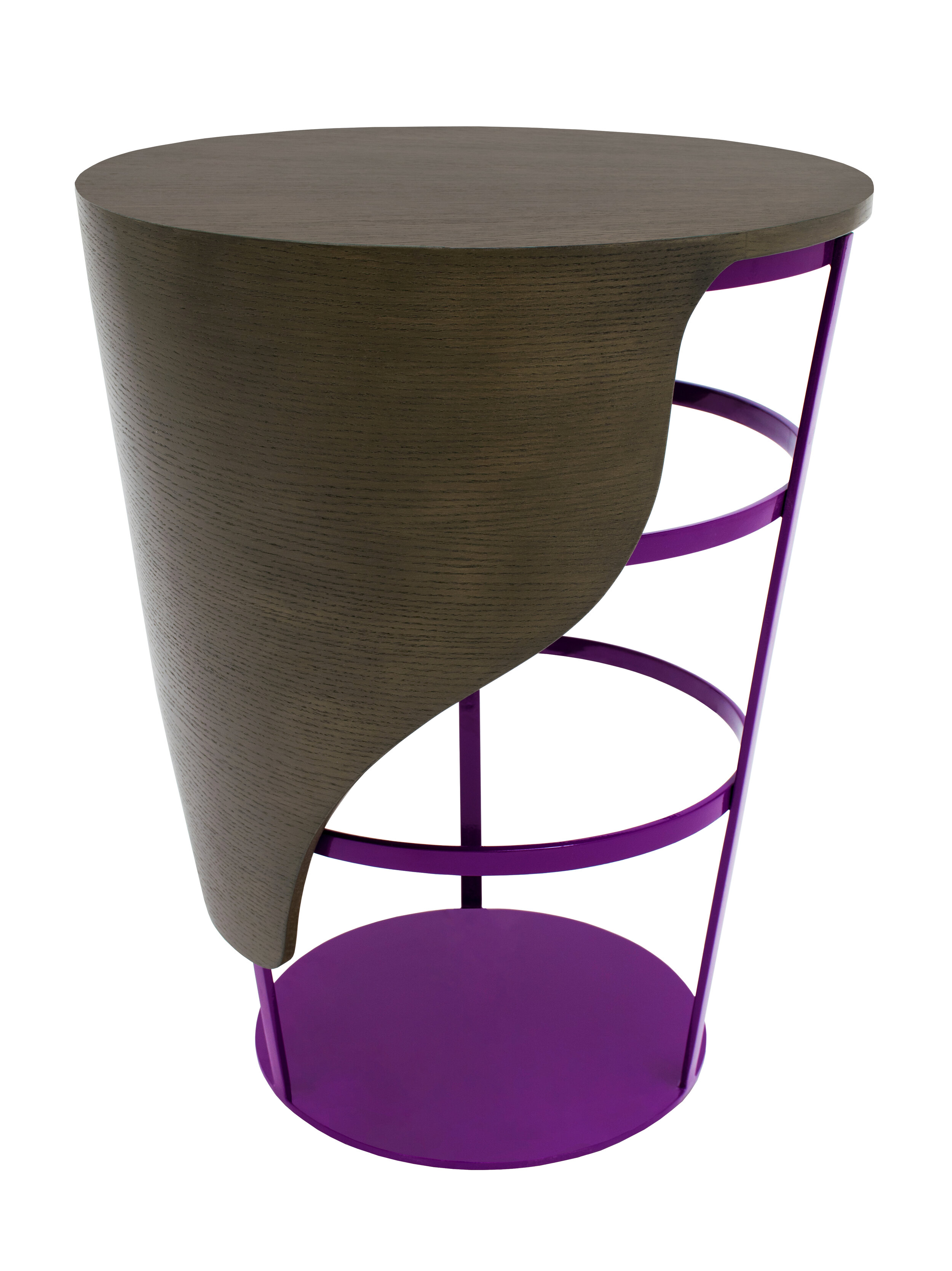 Petticoat side table featured in November 2019 issue of Boutique Design.