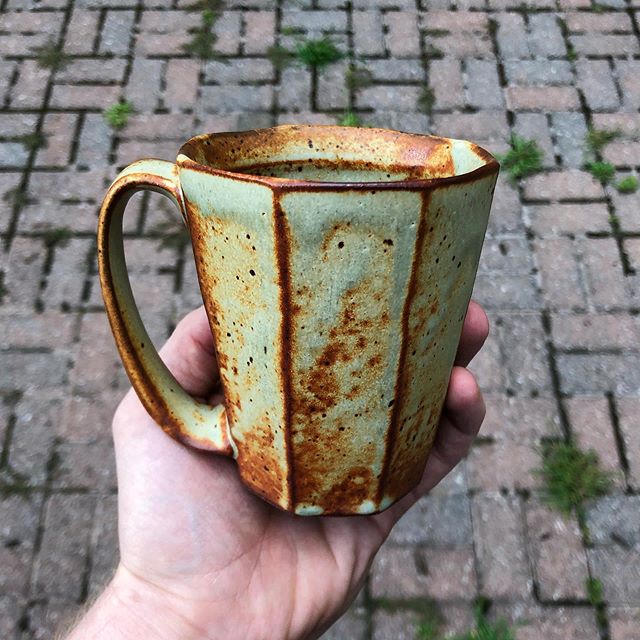 I fired my first glaze kiln in a few years. It feels so good to be getting back into the swing of serious making again. I think I&rsquo;m gonna keep this faceted mug. But I will have some new pots available in the very near future. Hope everyone is h