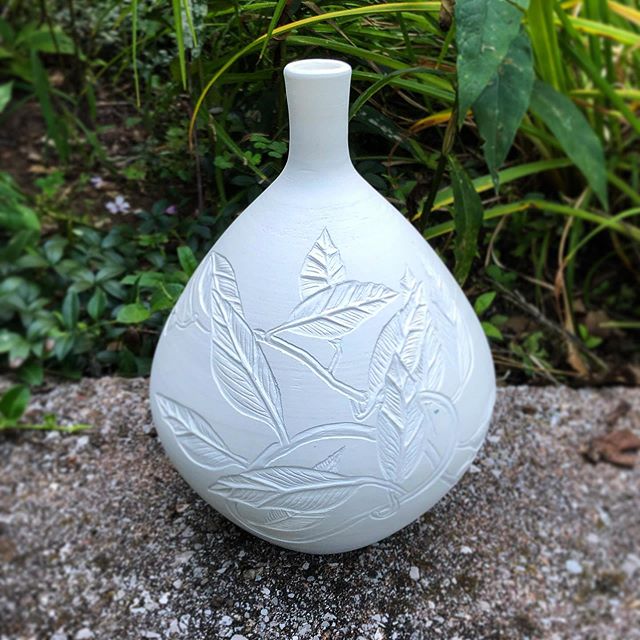 I&rsquo;ve never seriously explored carving into clay. Lately I&rsquo;ve been feeling a bit boxed in by my artists statement that I wrote a few years ago. I still feel that what I wrote then applies to my current work, but I also feel the pull to exp
