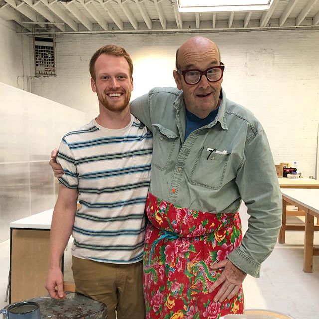 Last weekend I made the trip down to Sculpture Space NYC in Queens to attend a one day John Gill (@gillpottery ) workshop. It had been a few years since I had seen either John, or Andrew and Magda (founders of SSNYC). Spending time with these wonderf