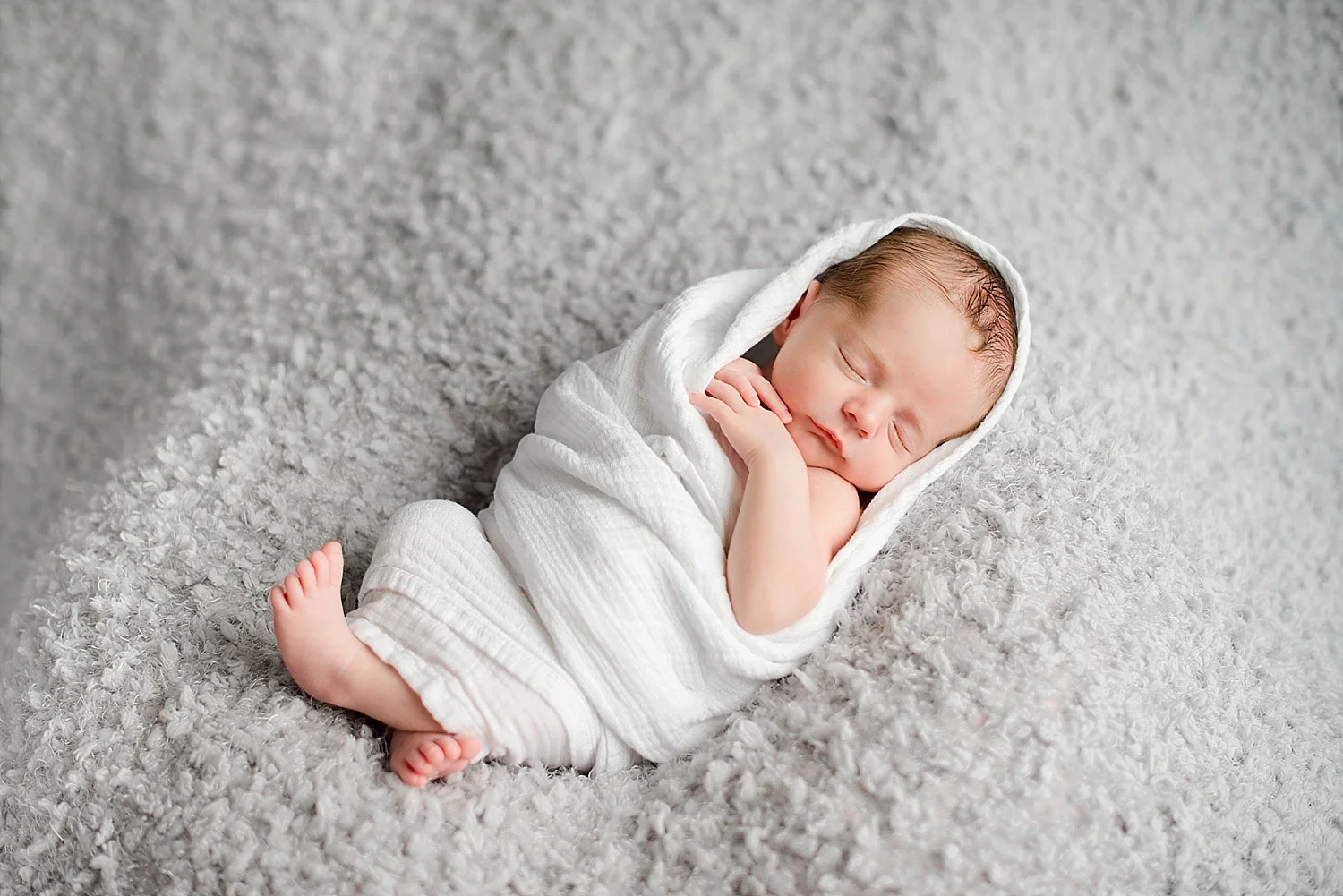 Baby Boy Newborn Posed Portrait Photography St Augustine