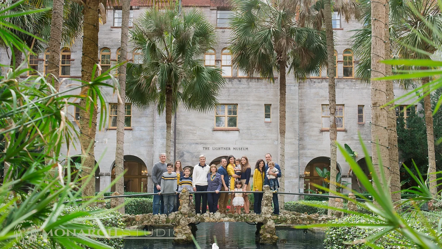 St. Augustine Family Photographer - Large Family Reunion Portrait