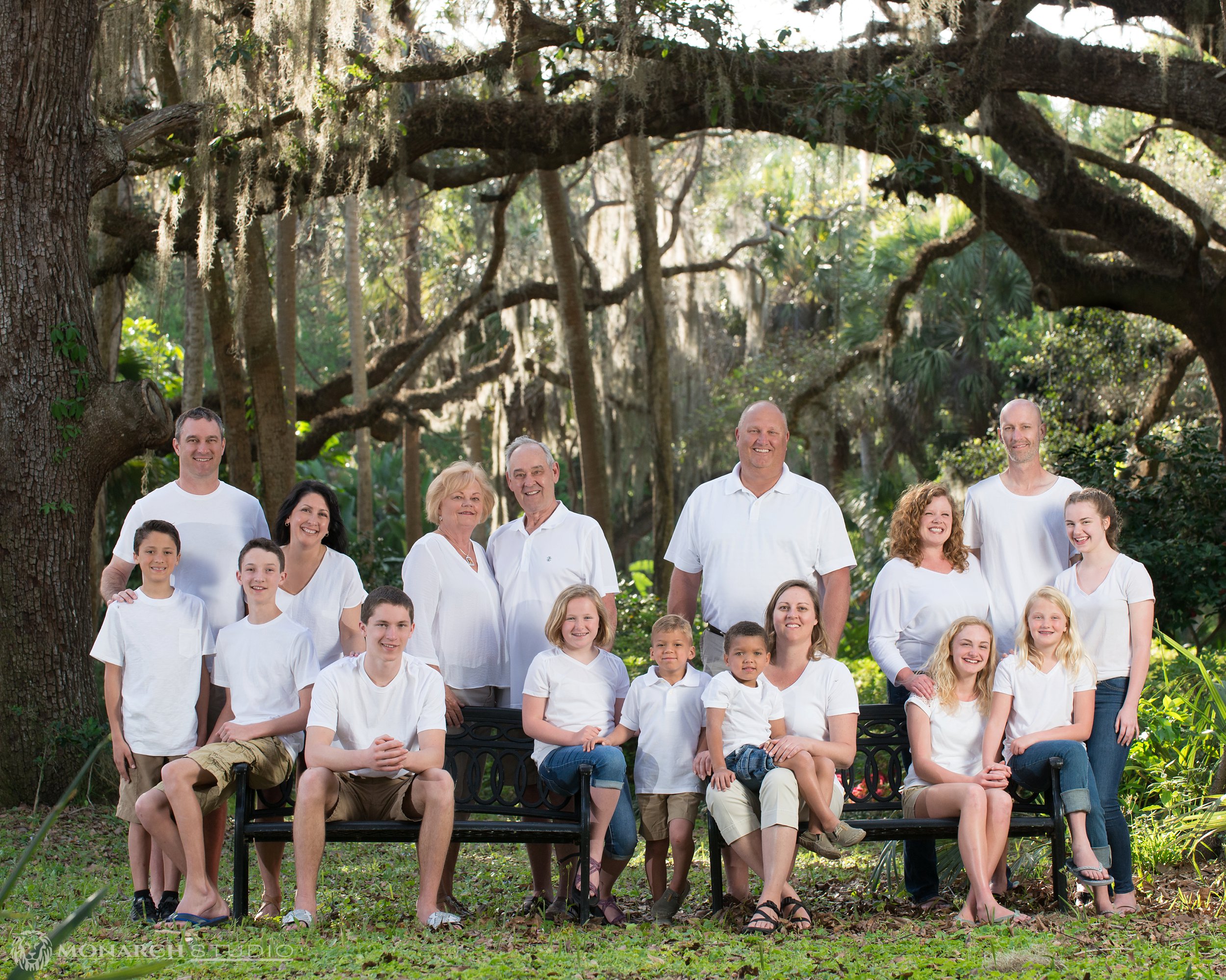 St Augustine Photographer Family Reunion Portrait