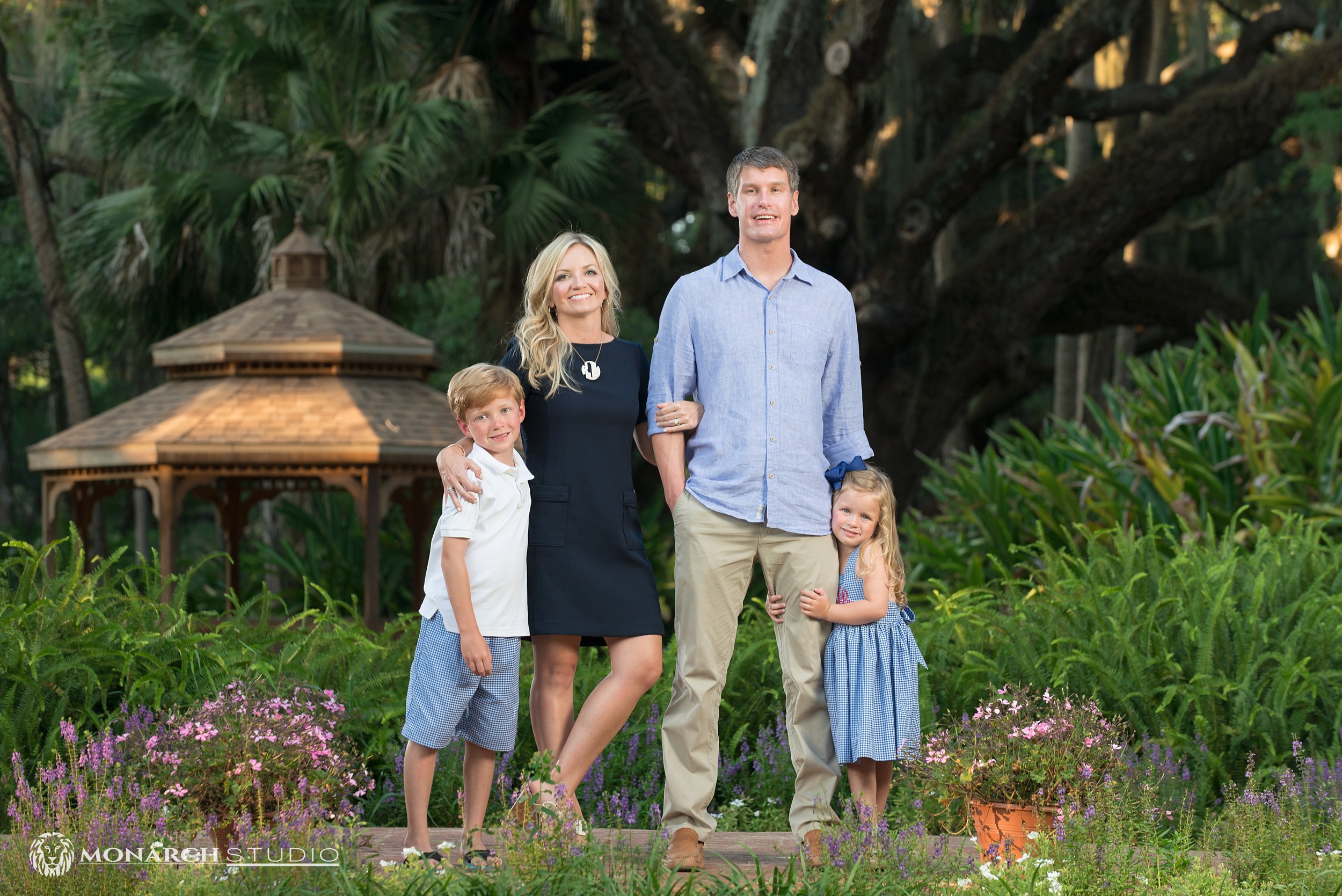 Your St. Augustine Beach family photographers from Monarch Studio will make you feel comfortable and look your best for all your family portraits.