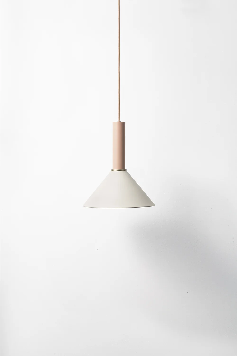 ferm LIVING // Cone Shade // Light Grey — Contemporary wooden furniture hand made in Cincinnati Ohio // Modern furniture // traditional craft