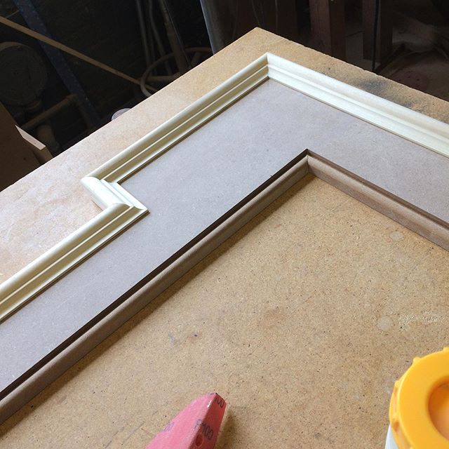 Happy to be finally working on door casings for house renovation. Pleased with these results too. #cabinetmaker #finishcarpentry #millwork #cincymade