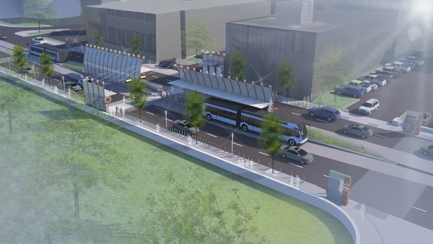 AMP/BRT Bus Rapid Transit | Nashville, TN