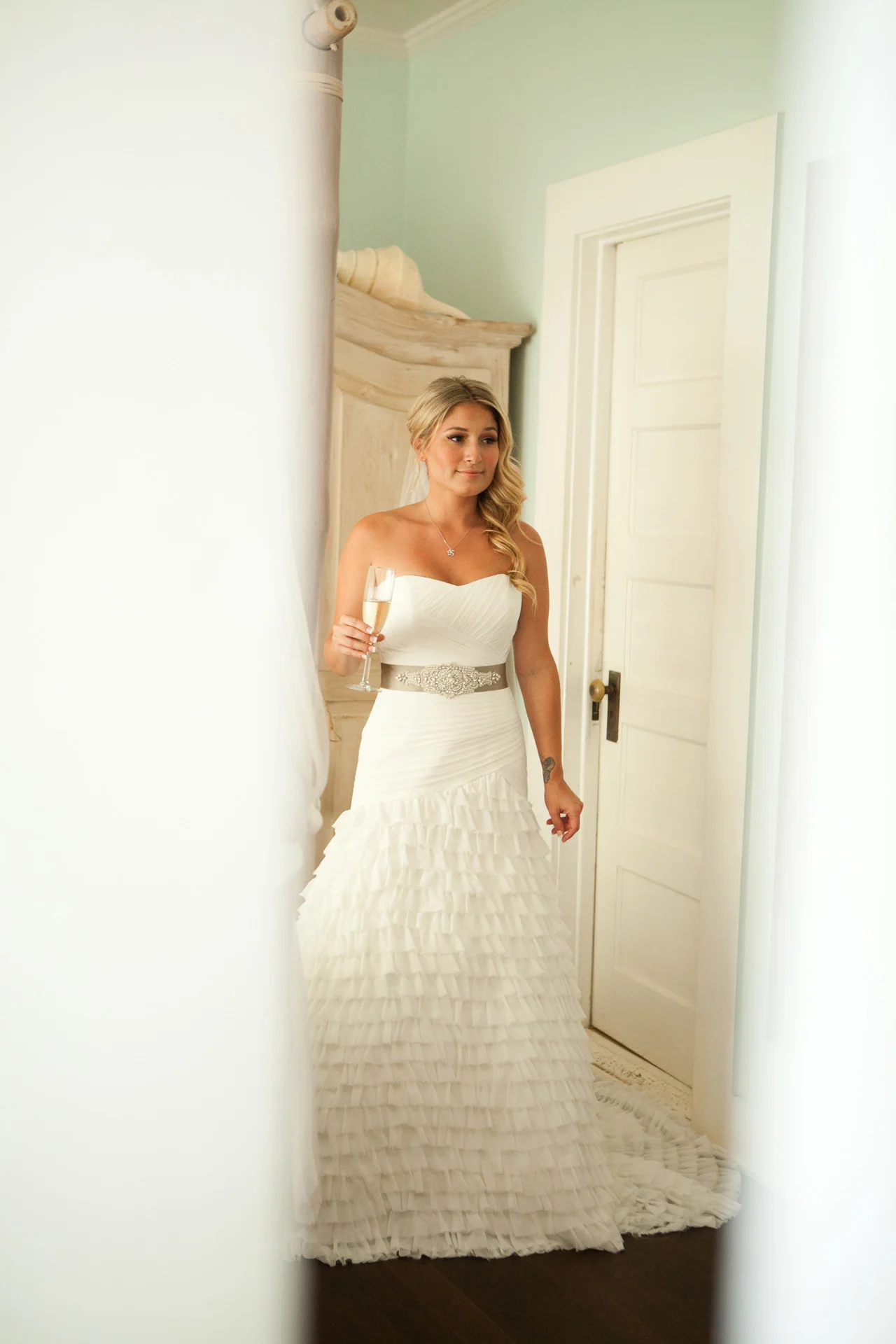 Bride Getting Ready