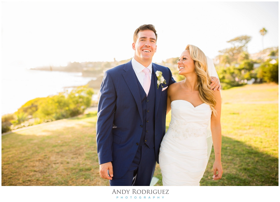 Laguna Beach Wedding Portrait