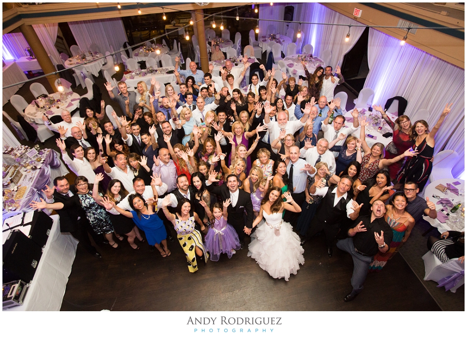 Wedding Reception Group Photo