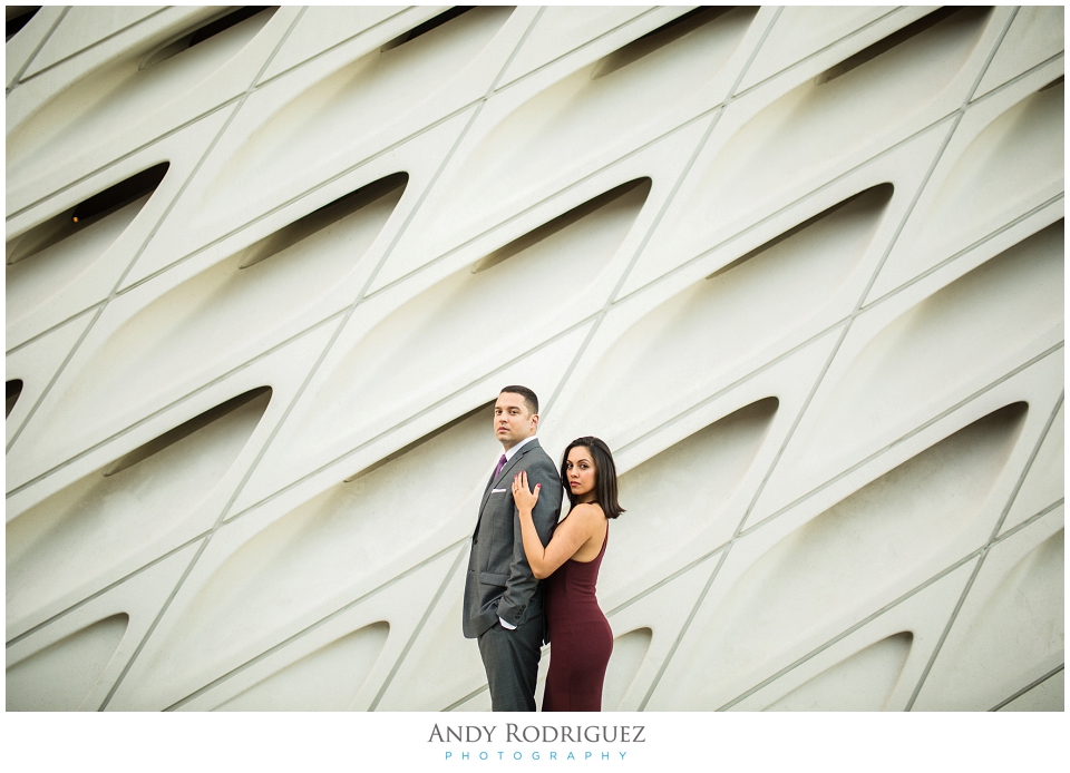 The Broad Engagement Photo