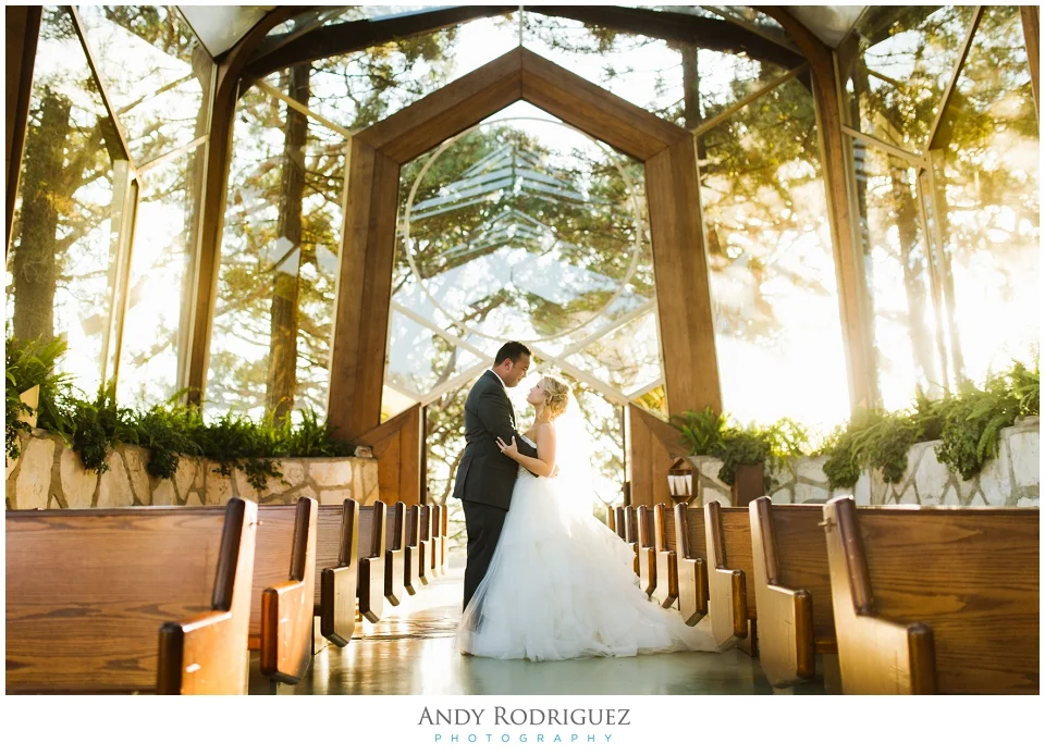 Wayfarers Chapel Wedding Portrait