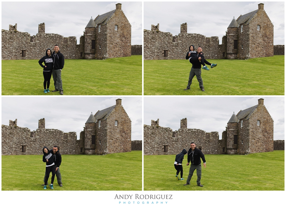 Couples Photo at Dunnotar Castle