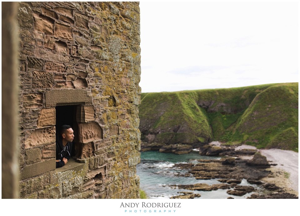 Window at Dunnotar Castle