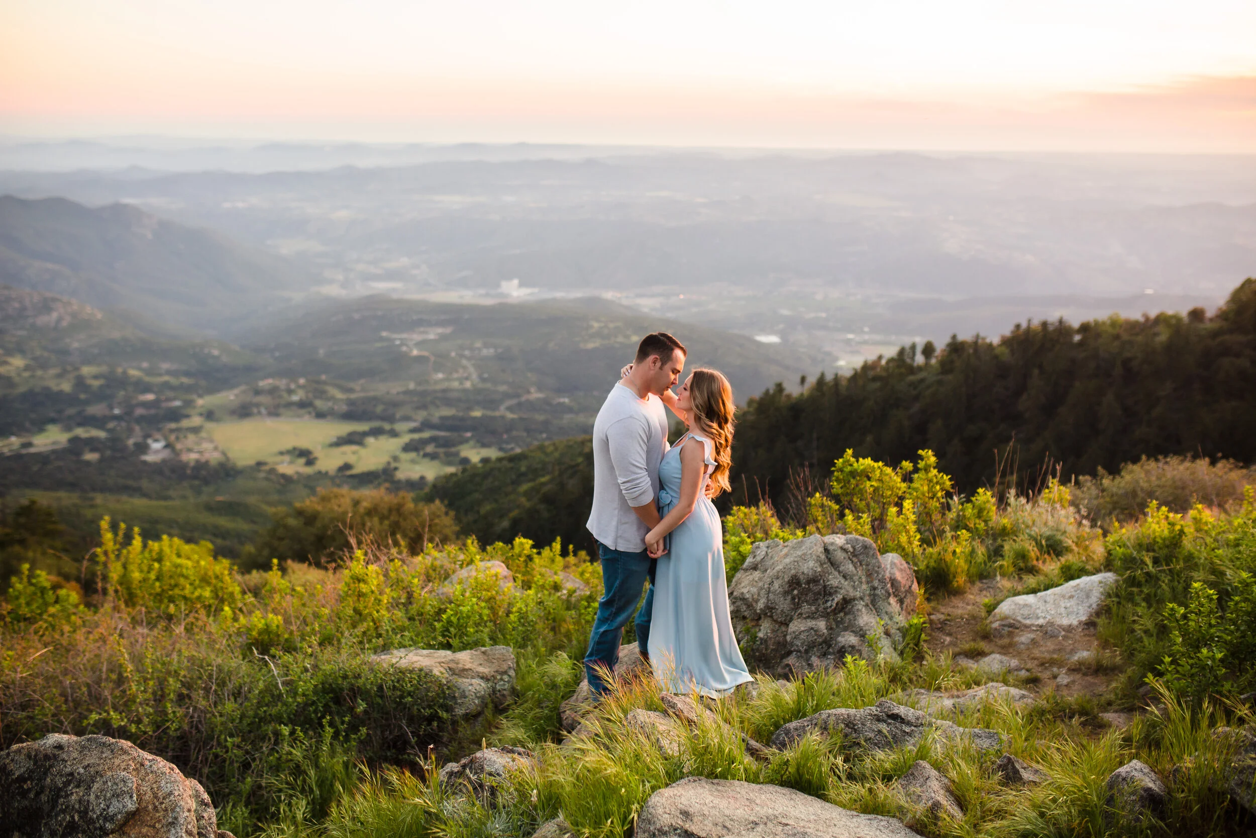 Palomar Mountain Engagement Session - Natalie + Cory