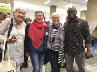 Heidi Andersson FOR Norway, Davorka Lovrekovic, IFOR President, Penny Heymans FOR Norway, Lucas Johnson International Coordinator