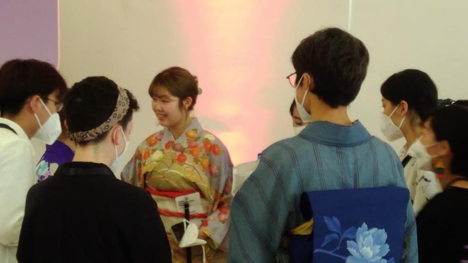 Japanese activists. — at Vienna - Austria.