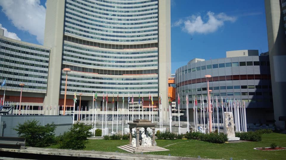 The United Nations Headquarter in Vienna.