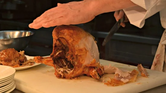 Marco Turkey Masterclass Carving Turkey Crown into slices.jpg