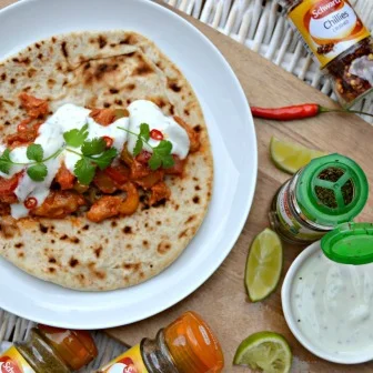 Indian Fajitas - Schwartz #FlavourofTogether