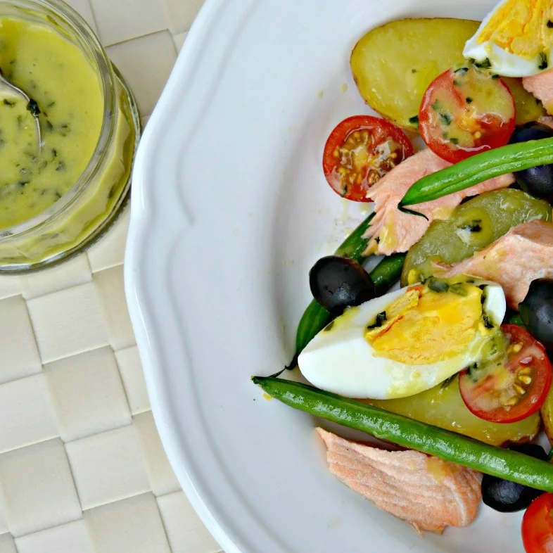 Easy Salmon Salad Niçoise