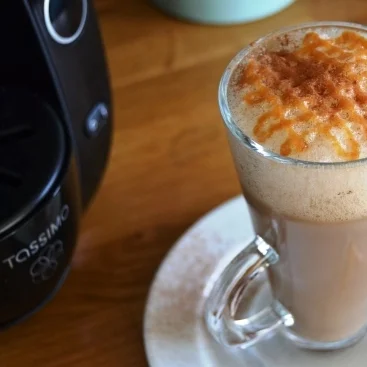 Cinnamon Caramel Latte and Tassimo Review