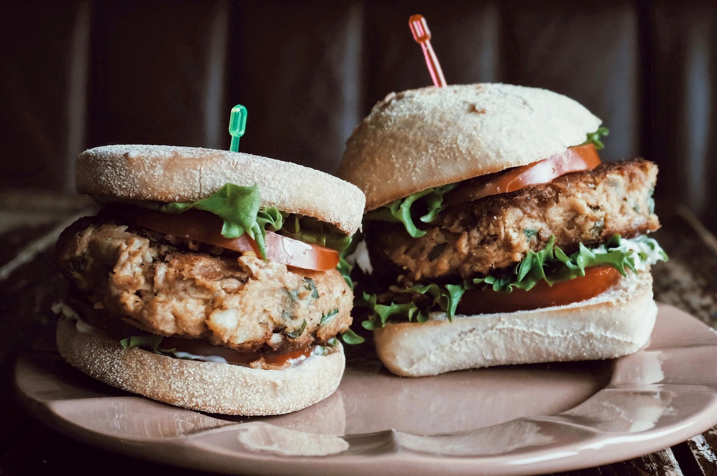 Italian style mozzarella stuffed turkey burger.jpg