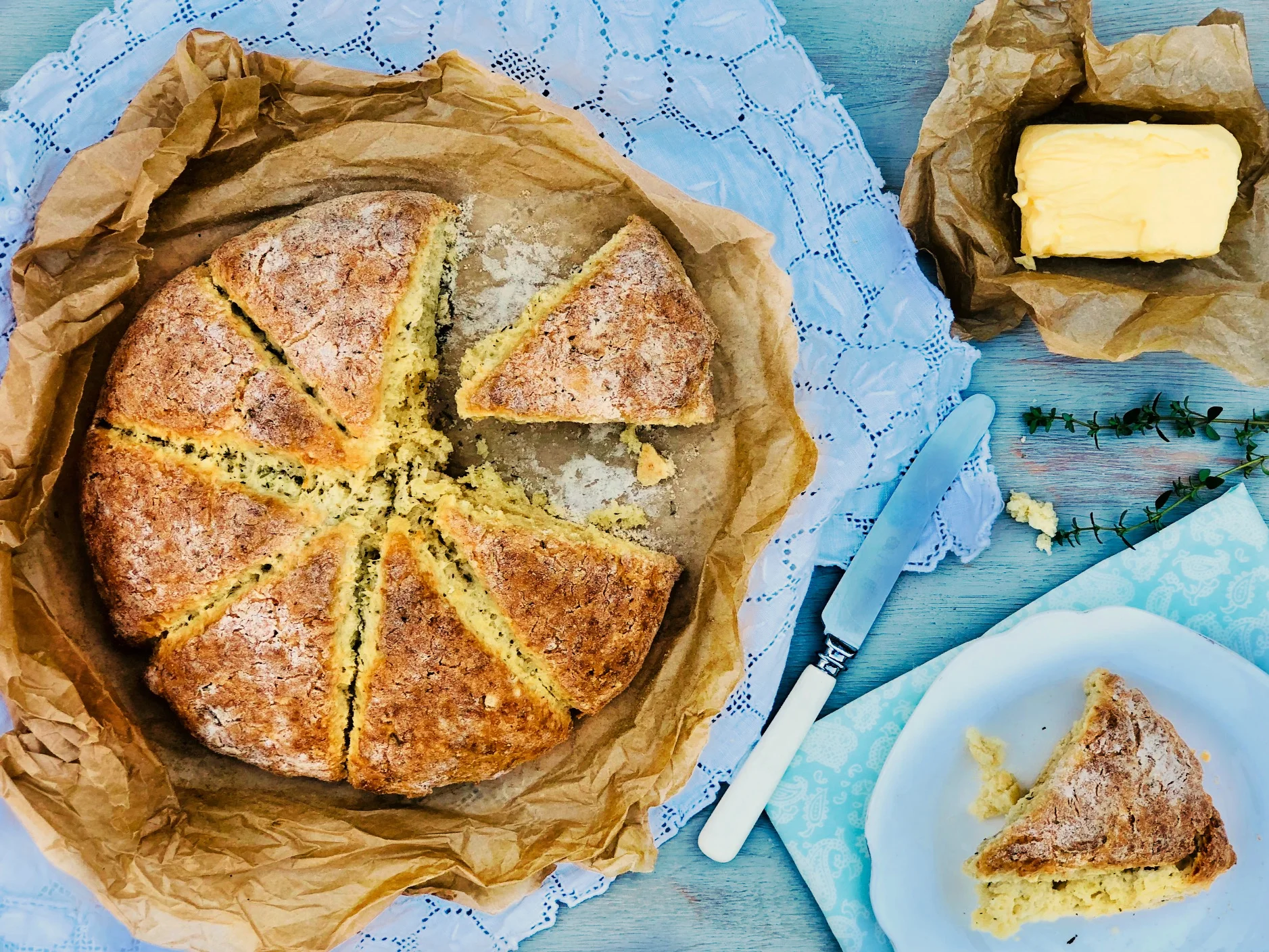 easy cheese and herb bread yeast free.jpg