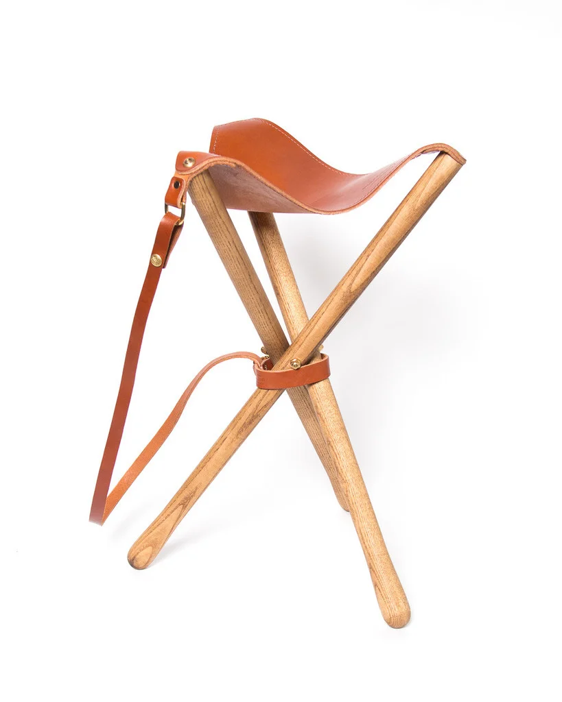 Camp Stool by Wood & Faulk