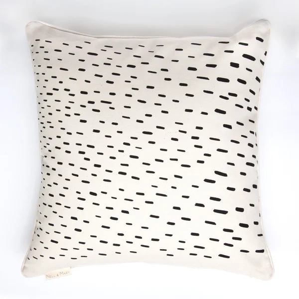 Rain Pillow by Nell & Mary