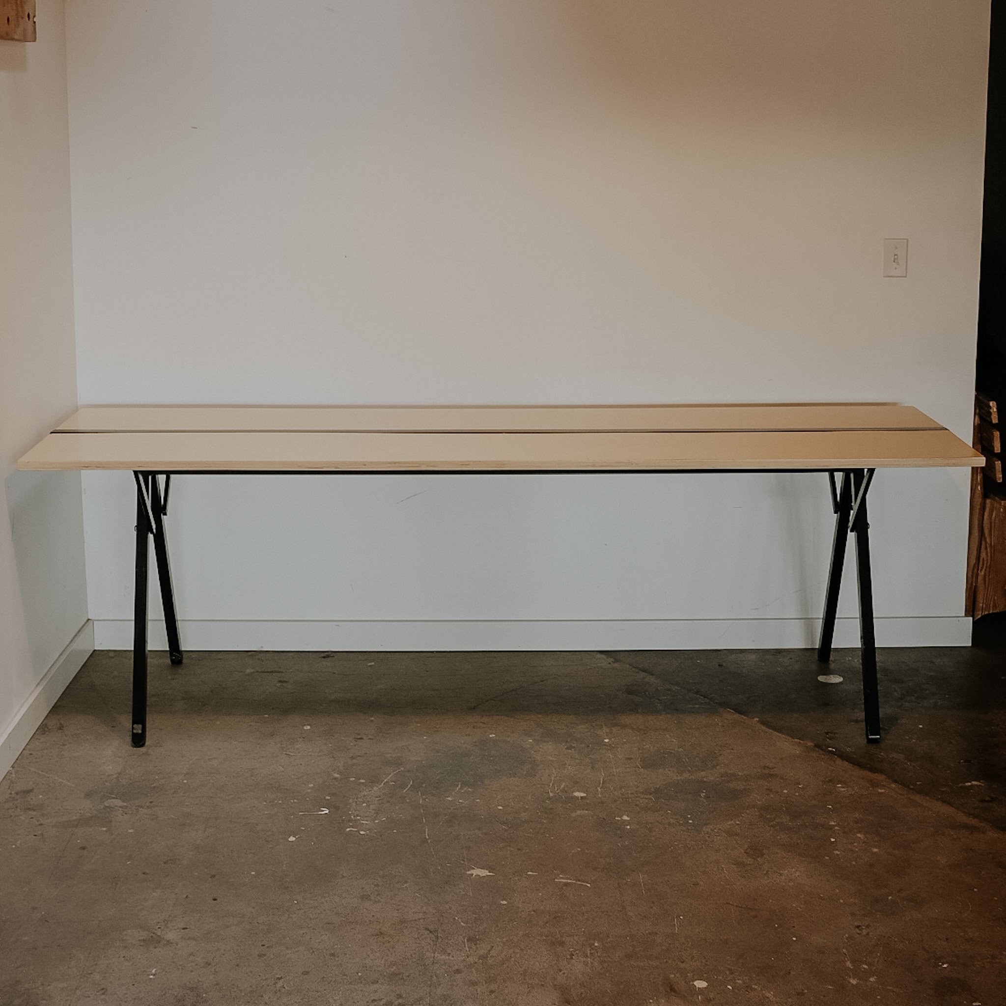 UP Rental: Pine + Metal UNION PINE Table 